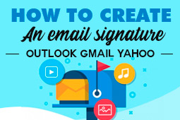 Comment créer une signature électronique avec votre logo sur Outlook, Gmail, Yahoo 
