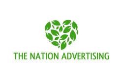 logo THE NATION ADVERTISING 