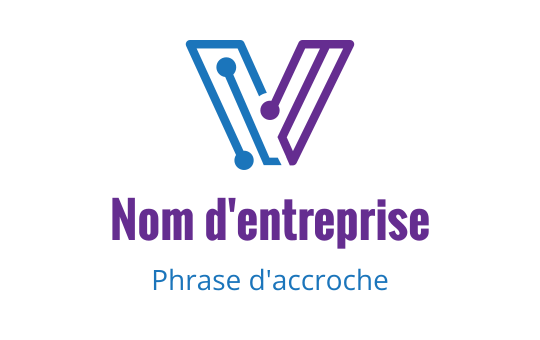 V logo