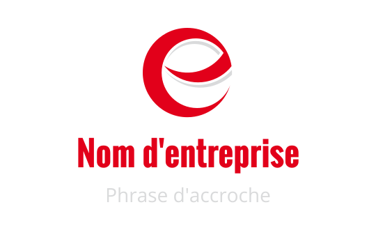 E logo