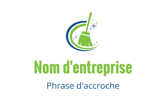 Cleaning service logo