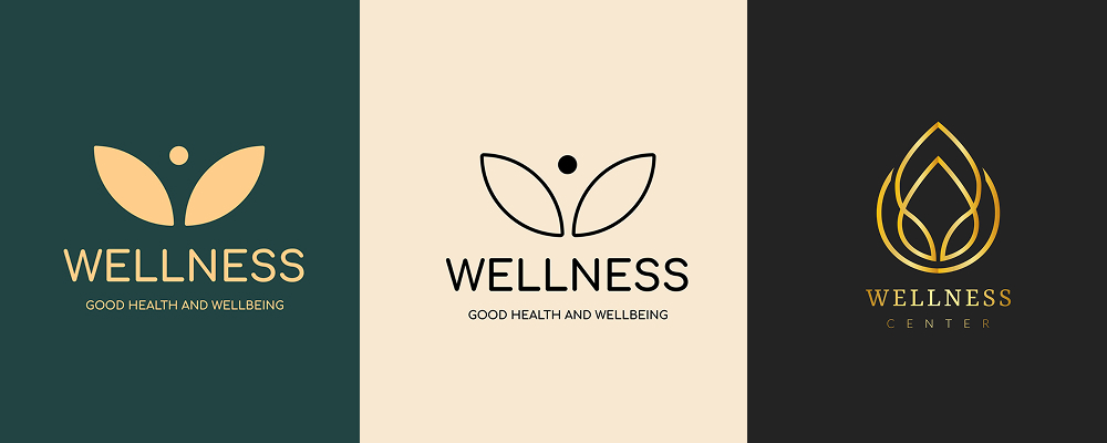10 Modern Logo Ideas For Yoga Fitness And Wellness Brands In illustration