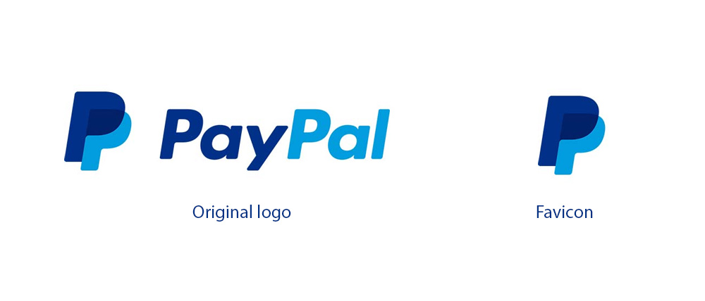 logo normal vs logo favicon