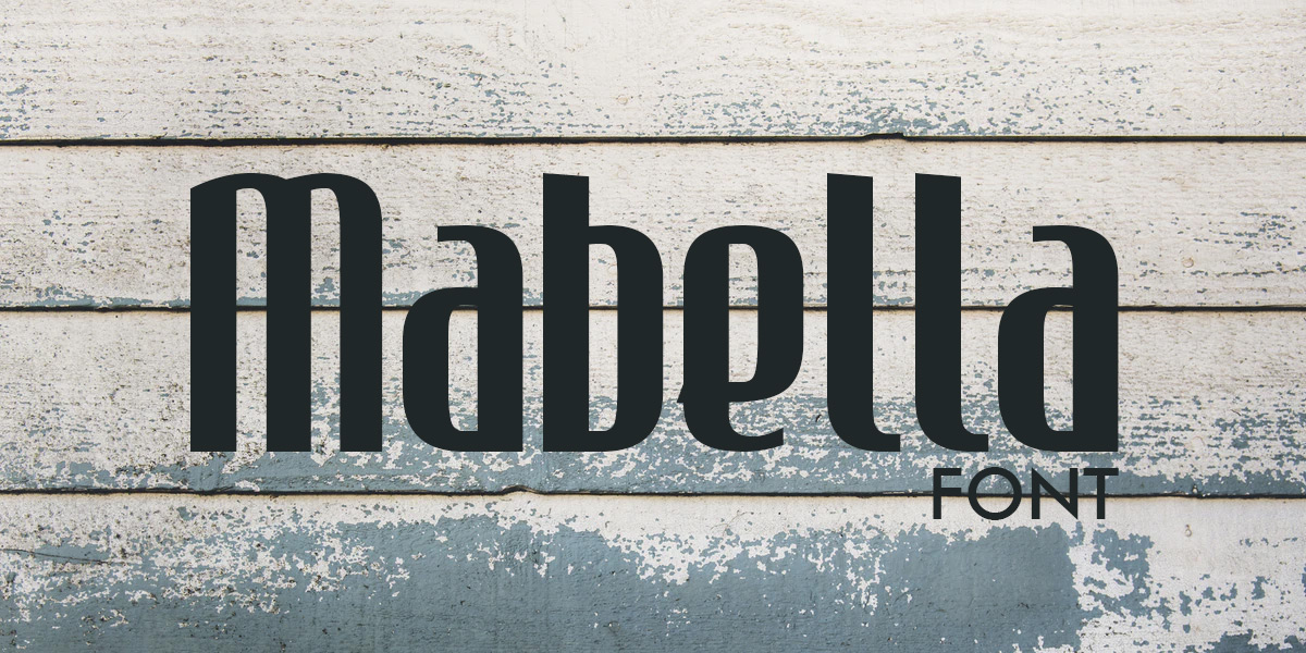 Font mabella Logogénie