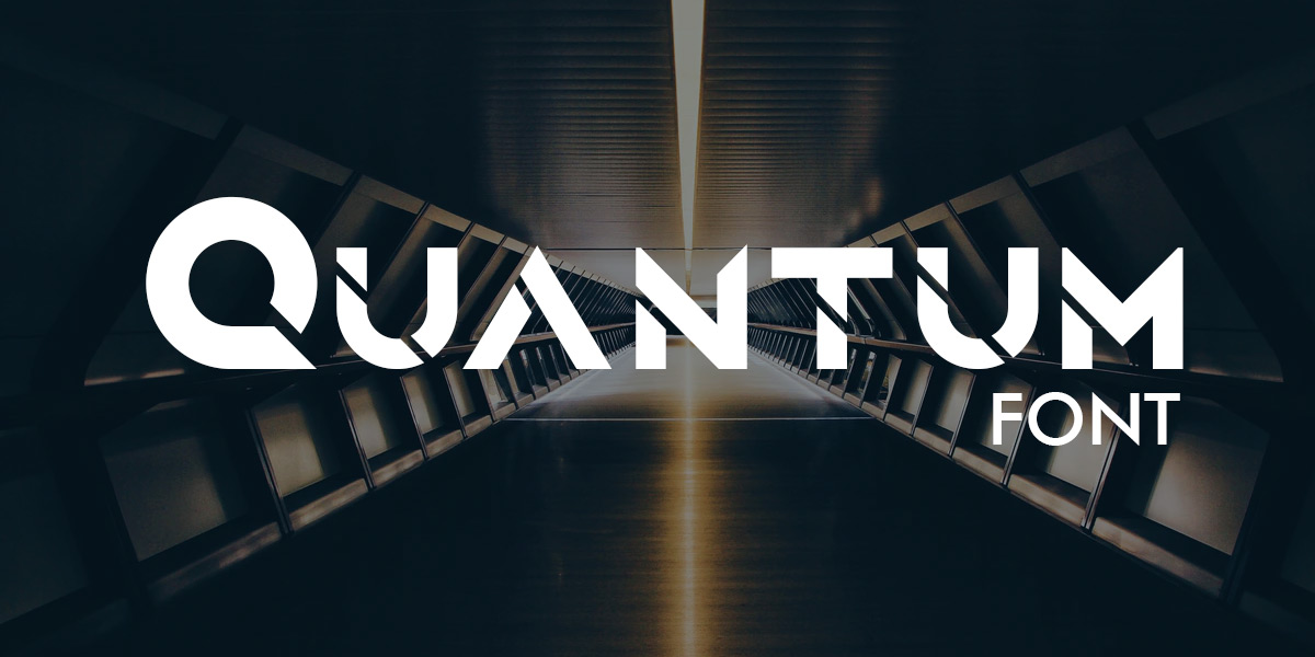 Font Quantum Logogenie