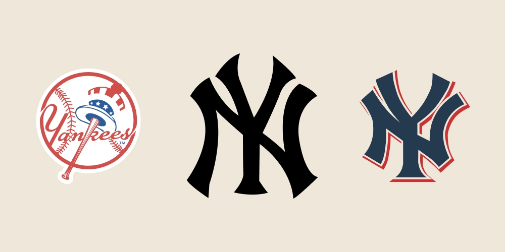Variations du logo des New York Yankees