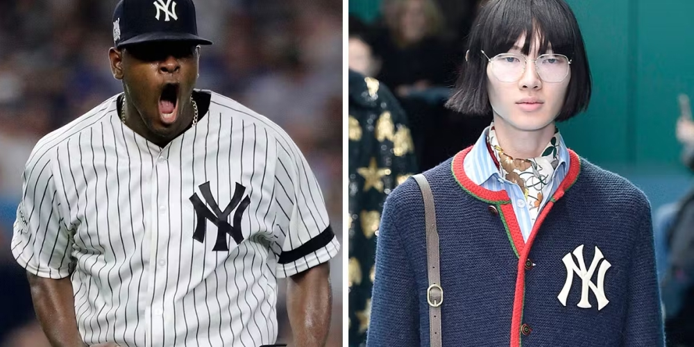 Logo des New York Yankees mode