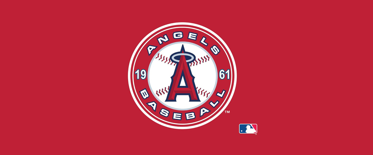 Logo de baseball des Angels
