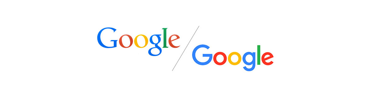 Évolution du logo de Google