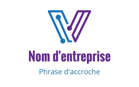 V logo