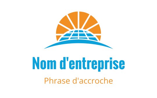 Énergie solaire logo