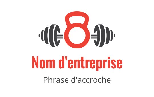 Sport, fitness, coaching logo