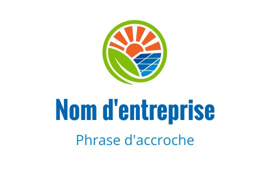 Énergie solaire logo