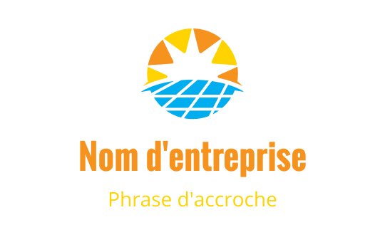 Énergie solaire logo
