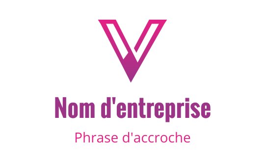 V logo