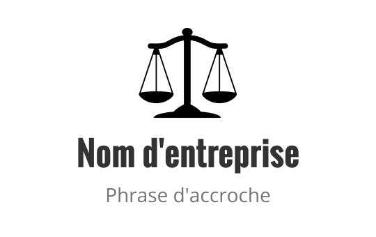 Logo design épuré et moderne avec une typographie audacieuse et une mise en page simple