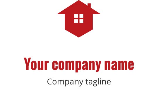 Logo design audacieux en rouge avec des éléments de clé et d'engrenage stylisés