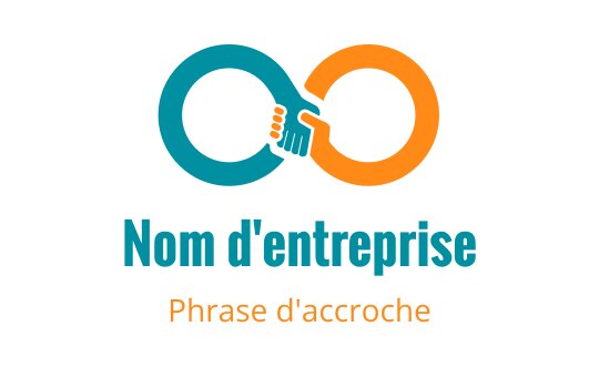 Poignée de main logo