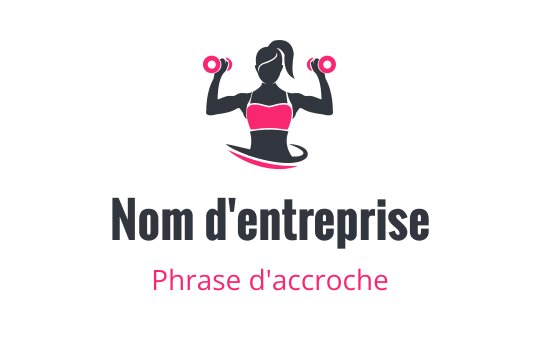 Sport, fitness, coaching logo
