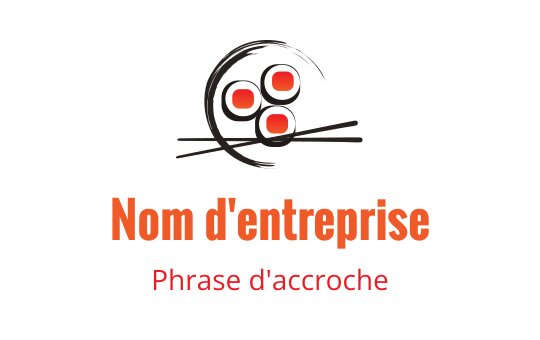 Logo ludique avec des formes arrondies et des lignes en forme de moustache