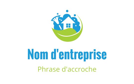 Logo coloré représentant une maison entourée d'éléments naturels