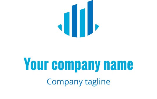 Logo design en teal et cyan avec des silhouettes de plongeurs stylisées